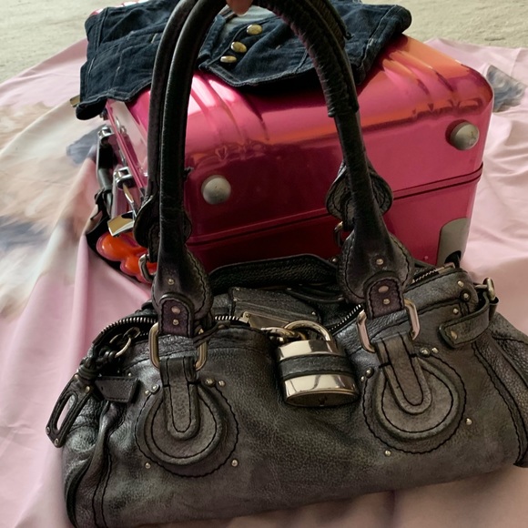 Chloe Paddington Limited Edition Metallic Bag - Picture 3 of 8